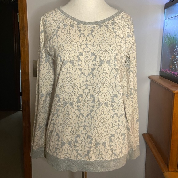 LIKE NEW J.Crew Baroque Printed Pullover, Small - Picture 2 of 4